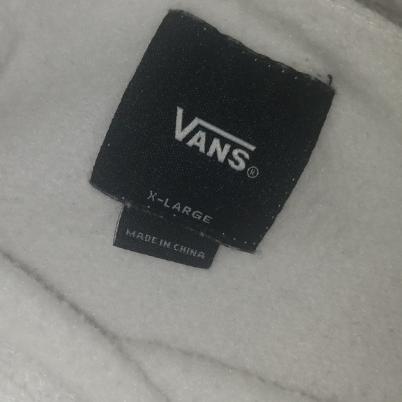Vans Men's Hoodie | White | XL - Picture 3 of 4